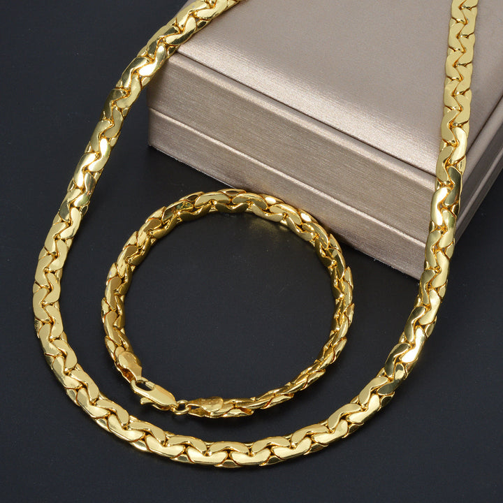 Nordstrom | Handgjord Kopparkedja med Guldplätering