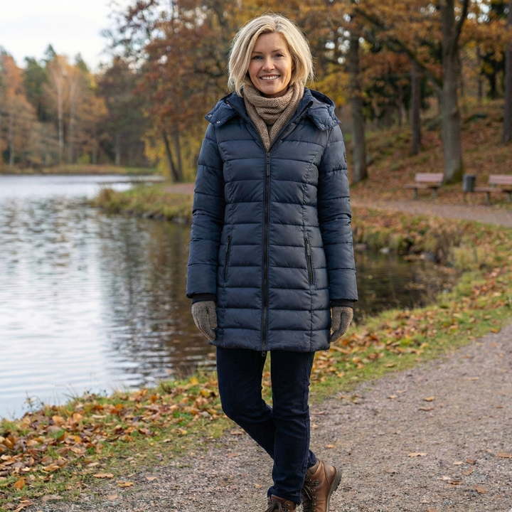 Ninna-Stockholm | Jenna Vadderad Damjacka