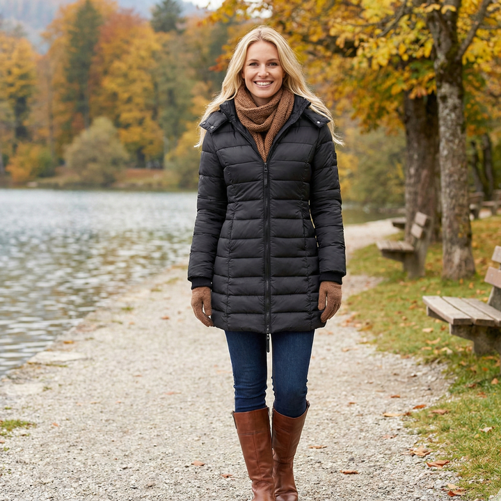 Ninna-Stockholm | Jenna Vadderad Damjacka