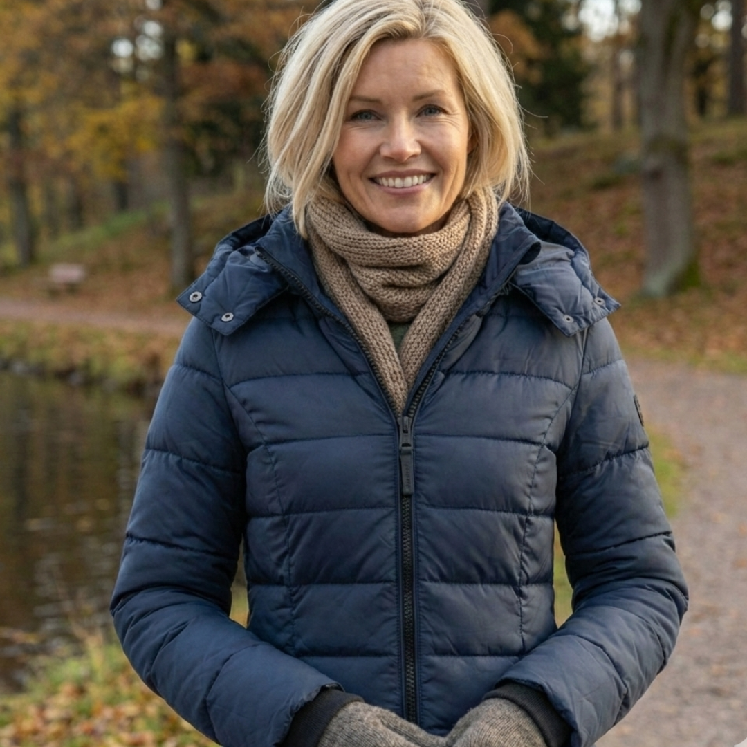 Ninna-Stockholm | Jenna Vadderad Damjacka