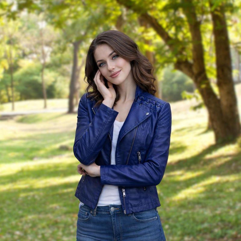 JESSIE | Jacka i motorcykelstil