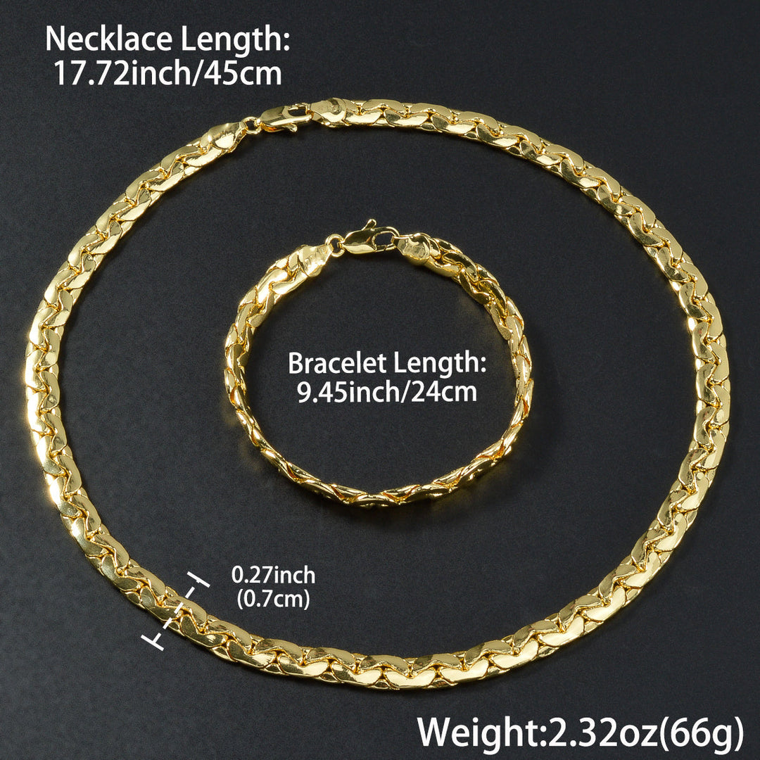 Nordstrom | Handgjord Kopparkedja med Guldplätering